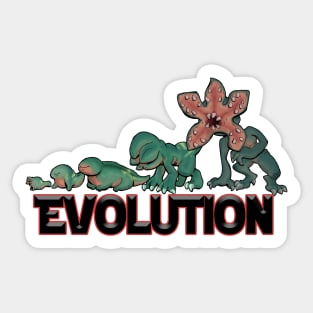 Demogorgon Evolution Sticker